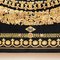 Schwarz-goldener Teppich von Gianni Versace für Atelier Versace, 1980er 3