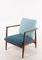 Mid-Century Danish Teak Lounge Chair, 1950s, Image 1