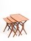 Danish Teak Nesting Tables by Johannes Andersen for CFC Silkeborg, 1960s, Set of 3, Image 1