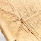 Sillas Meribel francesas Mid-Century de madera y ratán de Charlotte Perriand, años 50. Juego de 4, Imagen 5