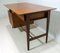 Juego de escritorio y silla italiano de teca de Vittorio Dassi, años 50, Imagen 15