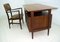Italian Set with Teak Desk & Chair by Vittorio Dassi, 1950s, Set of 2, Image 2