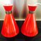 Red Pendants by Svend Aage Holm Sørensen for Holm Sørensen & Co, 1960s, Set of 2 2