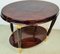 Art Deco Ebony and Gold Leaf Side Table, 1920s 15