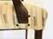 Mid-Century Italian Fabric and Wood Desk Chair, 1950s 4