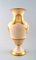 Große antike pinke Vase mit goldenen Griffen von Bing & Grondahl 2