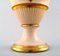 Large Antique Pink Vase with Gold Handles from Bing & Grondahl, Image 6