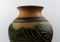 Large Danish Glazed Stoneware Vase from Kähler, 1930s 4