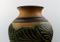 Large Danish Glazed Stoneware Vase from Kähler, 1930s, Image 4