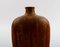 Vaso in ceramica marrone di Marcello Fantoni, Italia, anni '70, Immagine 5
