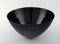 Black Bowls by Herbert Krenchel for Krenit, 1970s, Set of 3 1