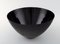 Black Bowls by Herbert Krenchel for Krenit, 1970s, Set of 3, Image 1