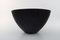 Black Bowls by Herbert Krenchel for Krenit, 1970s, Set of 3, Image 3