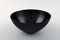 Black Bowls by Herbert Krenchel for Krenit, 1970s, Set of 3, Image 4