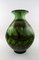 Große dänische Vintage Vase aus glasiertem Steingut von Kähler 4