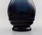 Vintage Blue Glazed Faience Floor Vase from Rörstrand, Image 3