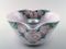 L 202 Pink and Green Glaze Ceramics Candlestick by Bjorn Wiinblad, 1988, Image 2