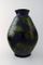 Glasierte dänische Vintage Vase aus Steingut von Kähler, 1940er 4