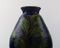 Glasierte dänische Vintage Vase aus Steingut von Kähler, 1940er 3