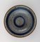 Vintage Blue-Gray Glazed Stoneware Bowl by Helle Alpass, Image 3