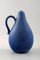 Vintage Blue Glazed Ceramic Pitcher from Rörstrand 1