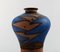 Vintage Art Deco Danish Stoneware Vase from Kähler, 1930s 4