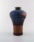 Vintage Art Deco Danish Stoneware Vase from Kähler, 1930s 1