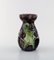 Art Nouveau Danish Glazed Ceramic Pottery Vase from Moller & Bøgely 5