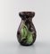 Art Nouveau Danish Glazed Ceramic Pottery Vase from Moller & Bøgely 1