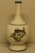 Große krakelierte Vintage Vase mit Fisch-Dekoration von Bing & Grondahl 1