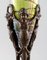 Antike Jugendstil Vasen aus grünem Milchglas von Palme König, 2er Set 2