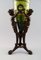 Antike Jugendstil Vasen aus grünem Milchglas von Palme König, 2er Set 3