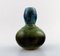 Art Deco French Gourd-Shaped Ceramic Vase by L. Cagnat, 1930s 1