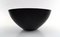 Black Metal & Red Enamel Krenit Bowl by Herbert Krenchel, 1970s 1