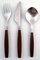 Stainless Steel 24 Person Cutlery Set by Henning Koppel for Georg Jensen, 1970s, Set of 72 1