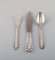 Vintage Sterling Silver Lily of the Valley Cutlery Set from Georg Jensen, Set of 36 1