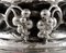 Vintage Sterling Silver Cups with Grapes from Georg Jensen, Set of 5 3