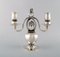 Danish Silver Two-Light Candelabras from Georg Jensen, Set of 2 1