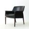 Danish Leather & Rosewood Lounge Chair by A.B. Madsen & E. Larsen, 1960s, Image 5