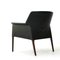 Danish Leather & Rosewood Lounge Chair by A.B. Madsen & E. Larsen, 1960s, Image 7
