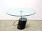 Table Basse Vintage en Cristal et Marbre, Italie, 1970s 2