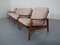Scandinavian Modern Living Room Set by Arne Wahl Iversen for Komfort, 1960s 3