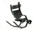 Leather and Wood Gravity Balans Lounge Chair from Stokke, 1980s, Image 5