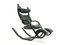 Leather and Wood Gravity Balans Lounge Chair from Stokke, 1980s, Image 1