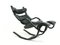 Leather and Wood Gravity Balans Lounge Chair from Stokke, 1980s, Image 10