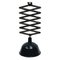 Vintage Industrial Black Enamel Scissor Ceiling Lamp, 1950s, Image 1