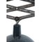 Vintage Industrial Black Enamel Scissor Ceiling Lamp, 1950s 2