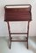 Small Antique English Brass, Mahogany, and Marble Secretaire, Image 7