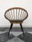 Wood & Velvet Armchair by Yngve Ekström for Swedese, 1960s, Image 2