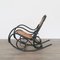 Antique Black Bentwood Rocking Chair from Fischel 2